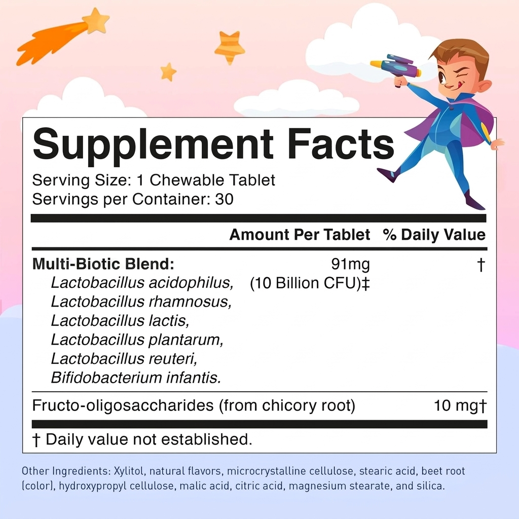 Kids Multi-Biotic Chewables - Chew on This
